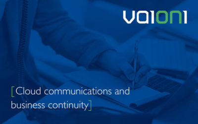 Cloud communications and business continuity